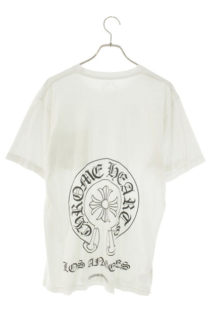 Chrome Hearts LA Ltd. Back Horseshoe Tee White/Black Size L