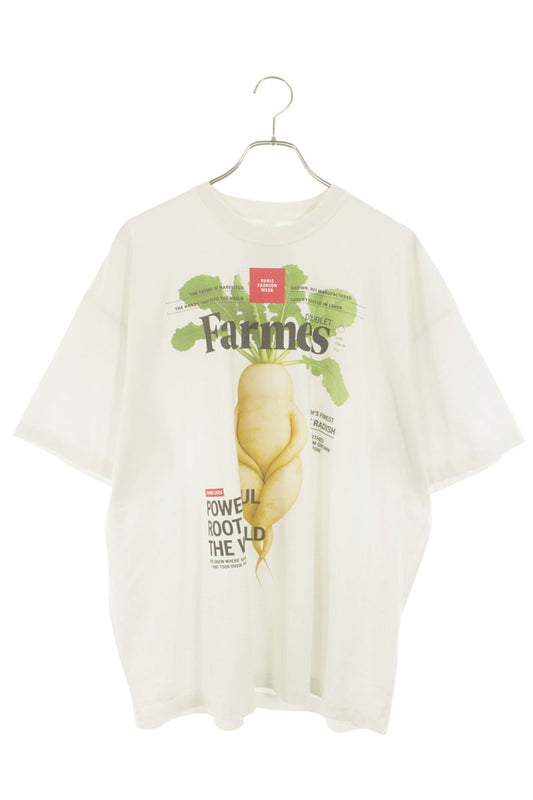 doublet 26SS Farmer Magazine Cover T-Shirt White Size M
