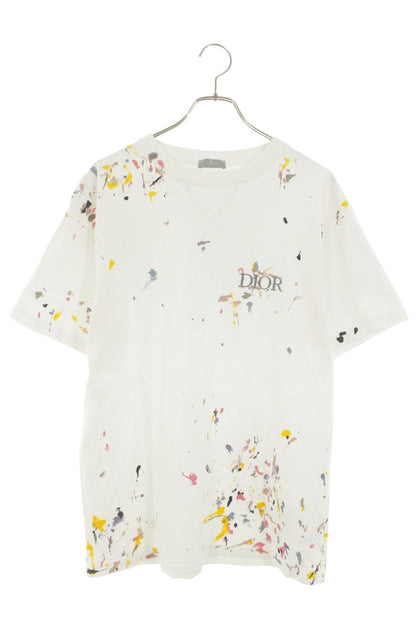 Christian Dior 21SS Paint Splatter T-Shirt White Size L