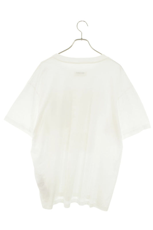 MM6 25SS Newspaper Print T-Shirt White Size M