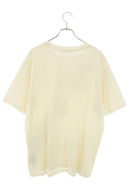 BALMAIN Hand Logo Print T-Shirt Off-White Size M