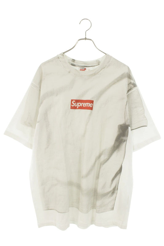 MM6 Supreme Box Logo Transfer Print Tee White Size XL