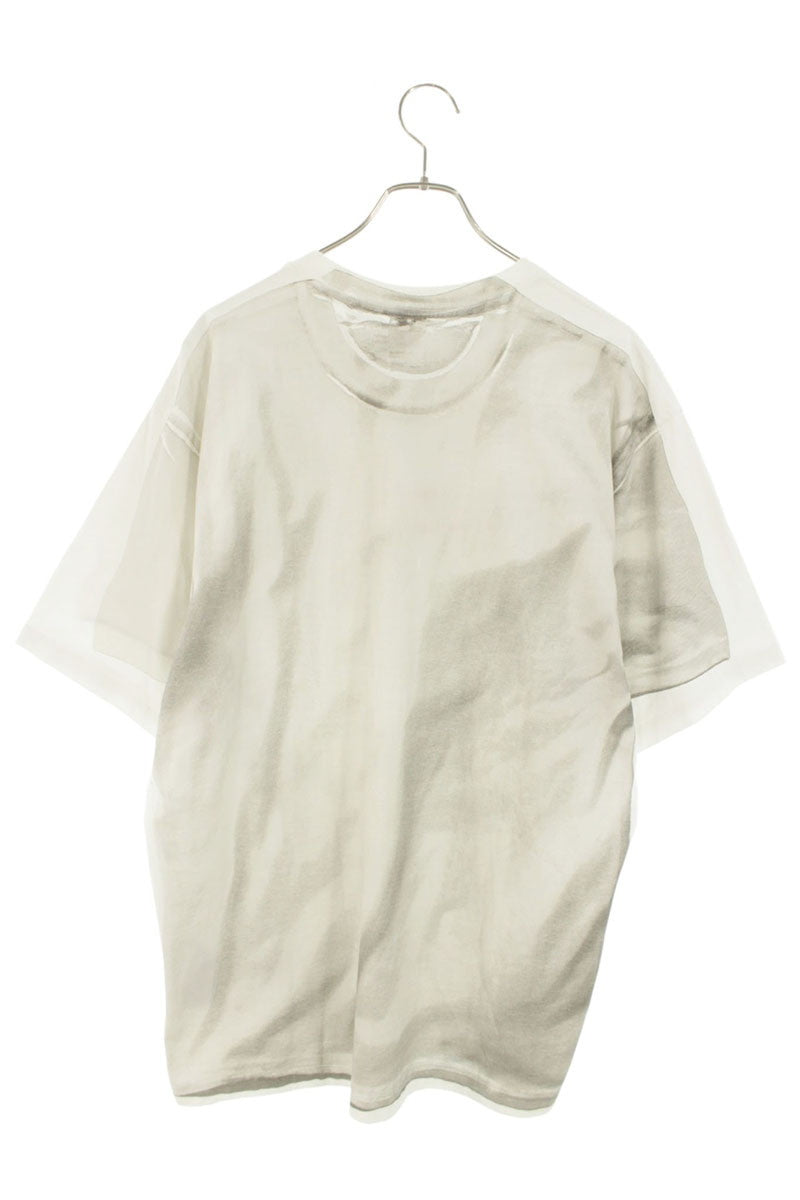 MM6 Supreme Box Logo Transfer Print Tee White Size L