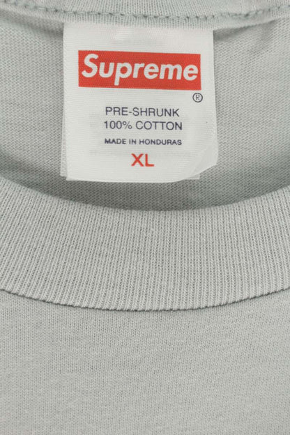 SUPREME 25SS Aphex Twin Windowlicker Tee Gray Size XL