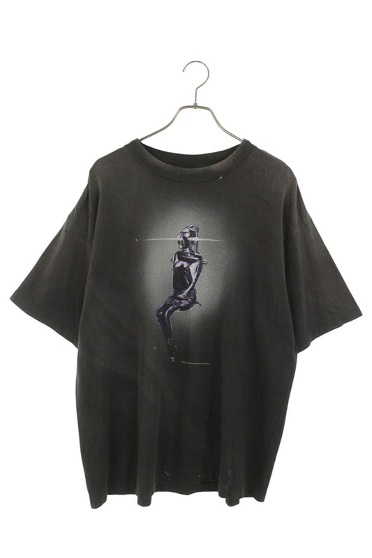 SAINT MICHAEL SORAYAMA Print Vintage Processing Tee Size L