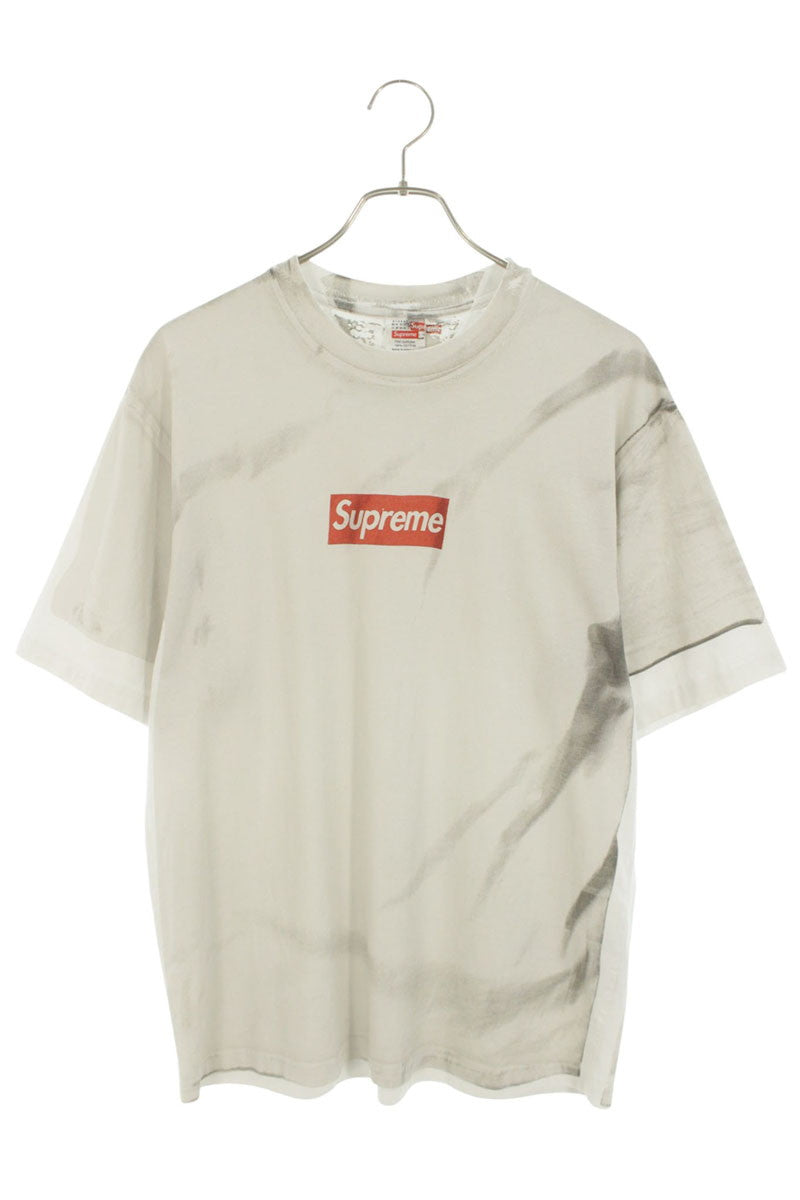 SUPREME x MM6 Transfer Print Box Logo T-Shirt Size S