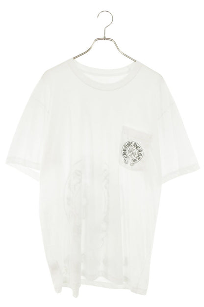 Chrome Hearts LA Ltd Back Horseshoe Print Tee White Size XL