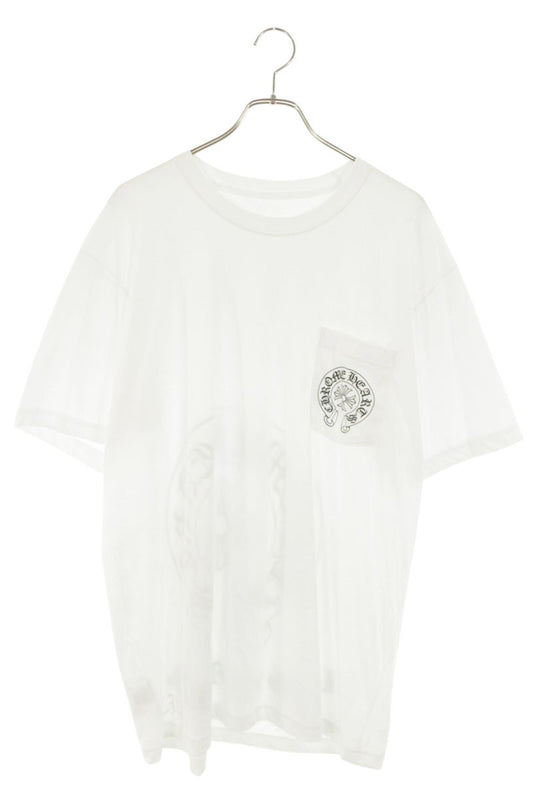 Chrome Hearts LA Ltd Back Horseshoe Print Tee White Size XL