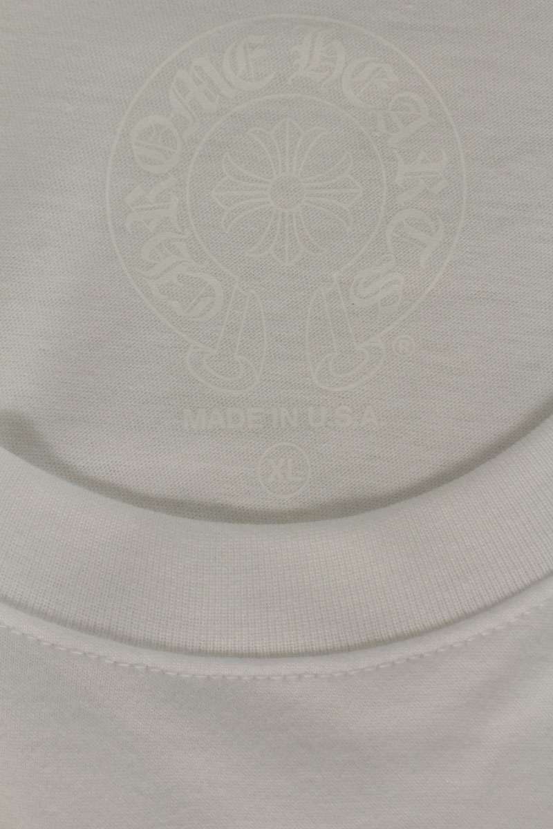 Chrome Hearts LA Ltd Back Horseshoe Print Tee White Size XL