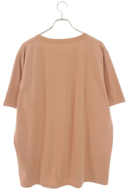 LOEWE Pink Anagram Embroidered Cotton T-Shirt Size XL