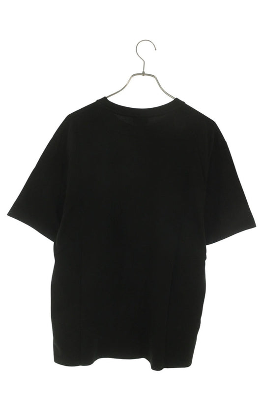 KENZO Black Flower Logo Patch Cotton T-Shirt Size M
