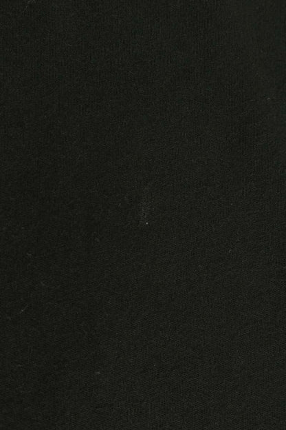 KENZO Black Flower Logo Patch Cotton T-Shirt Size M
