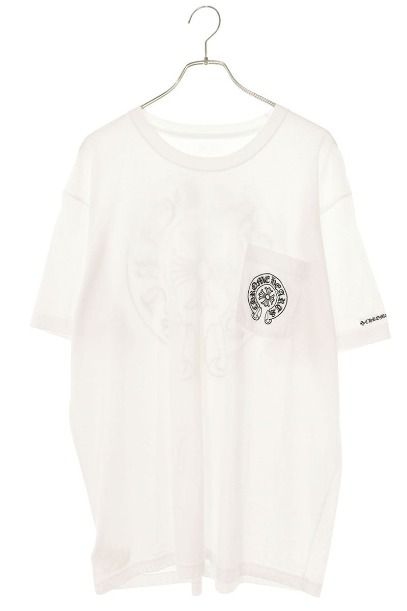 Chrome Hearts Back Horseshoe Print T-Shirt Multi Size XL