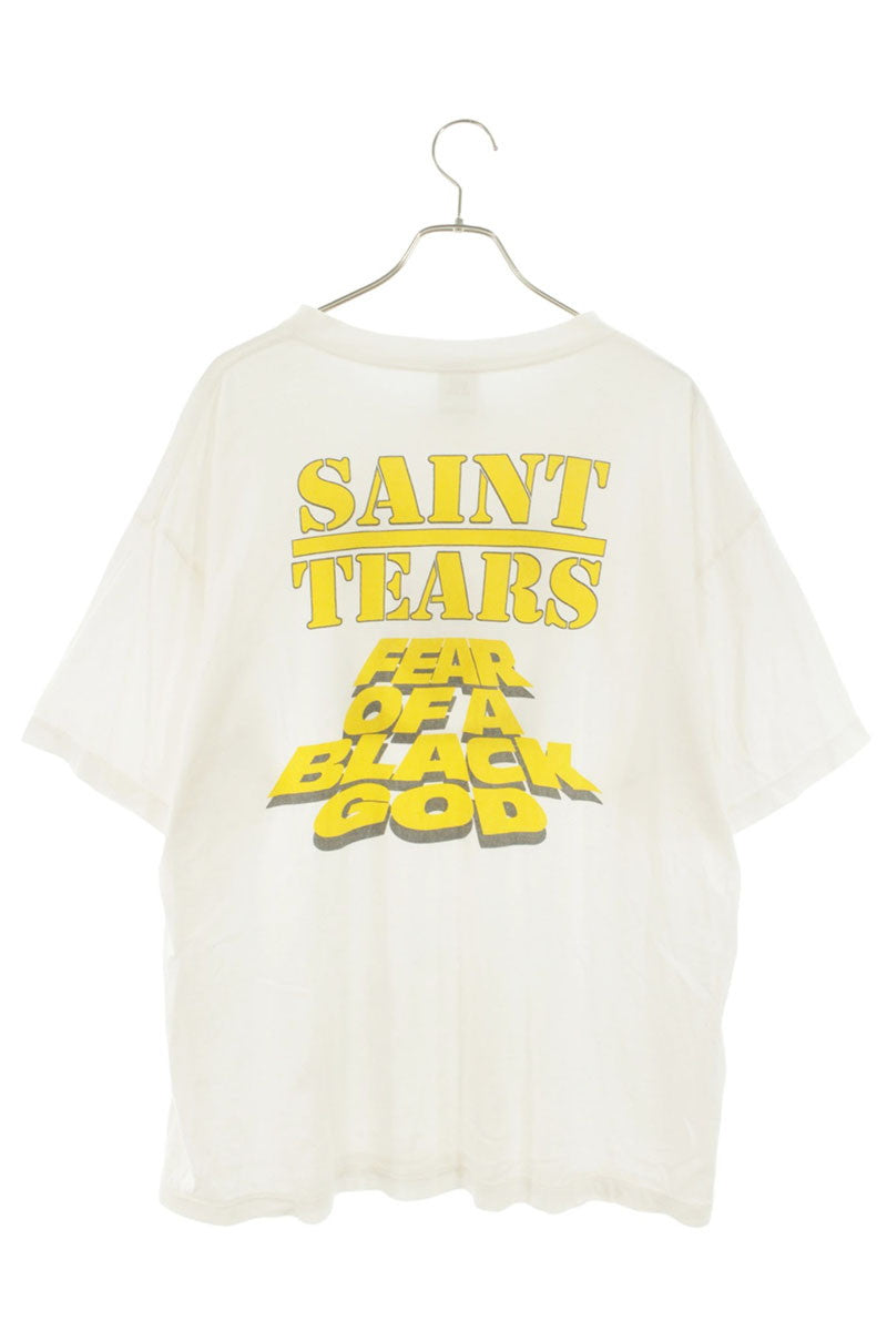 SAINT MICHAEL x DENIM TEARS Vintage Logo T-Shirt Size XL