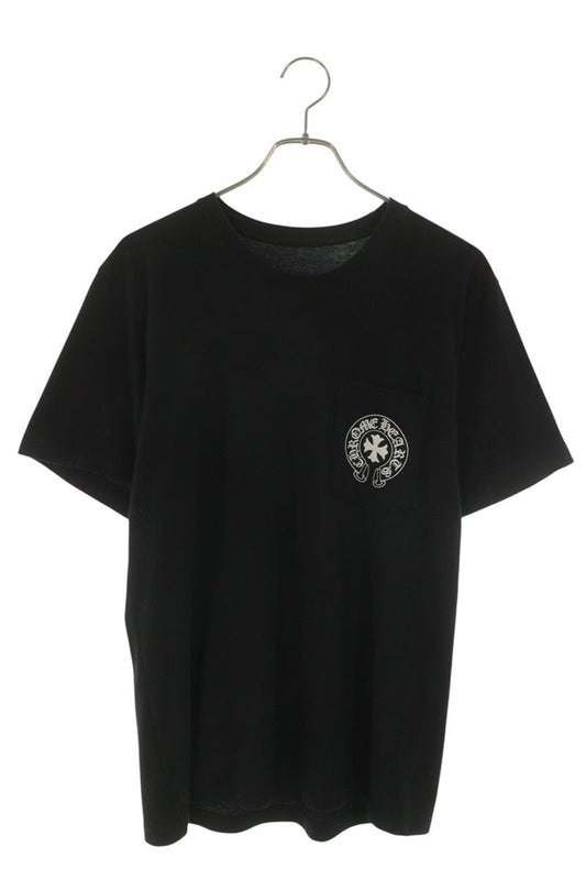 Chrome Hearts CH T-SHRT 1 Back Text Print Tee Black Size M