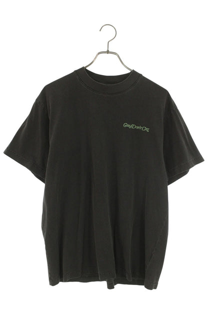 Girls Dont Cry Gray Cotton Logo Print T-Shirt Size M
