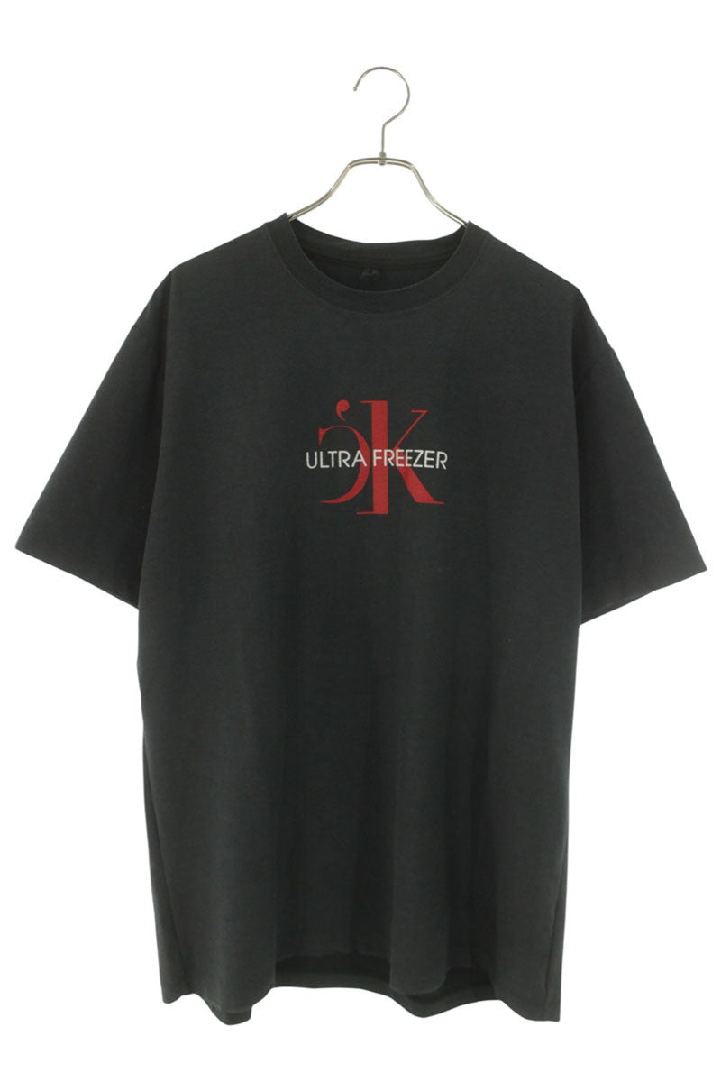 doublet 25SS ULTRA FREEZER Print Tee Black Cotton Size M