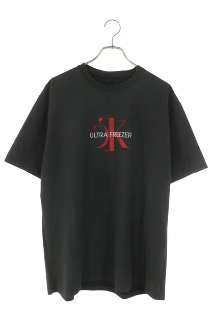 doublet 25SS ULTRA FREEZER Print Tee Black Cotton Size M
