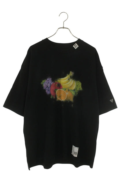 MIHARAYASUHIRO Fruit Print T-Shirt Black Size S