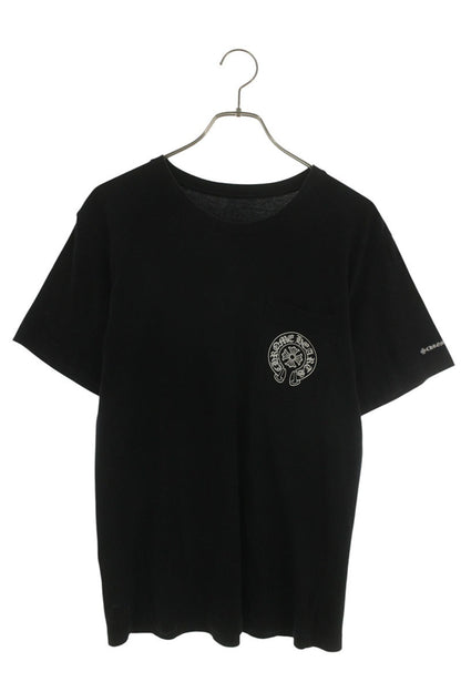 Chrome Hearts Back Horseshoe Print T-Shirt Black Size M