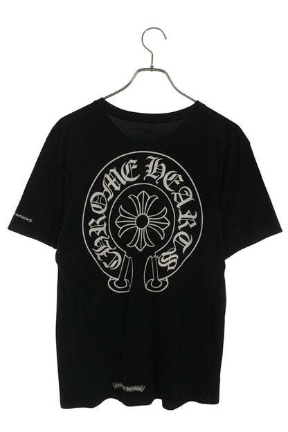 Chrome Hearts Back Horseshoe Print T-Shirt Black Size M