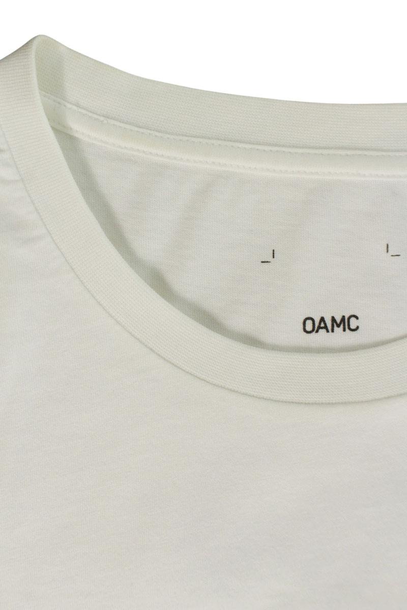 OAMC Graphic Print T-Shirt White Cotton Size L