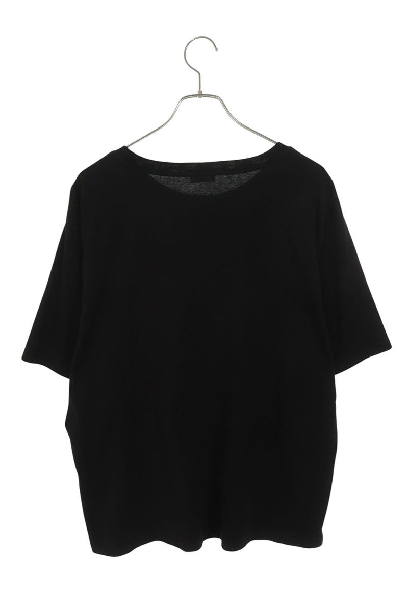 CELINE Gothic Logo Print T-Shirt Black Size M