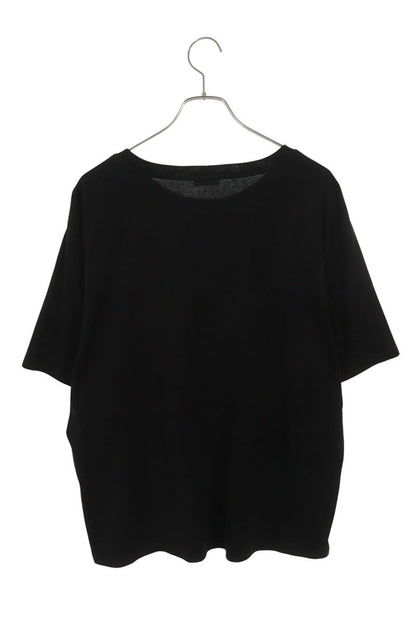 CELINE Gothic Logo Print T-Shirt Black Size M