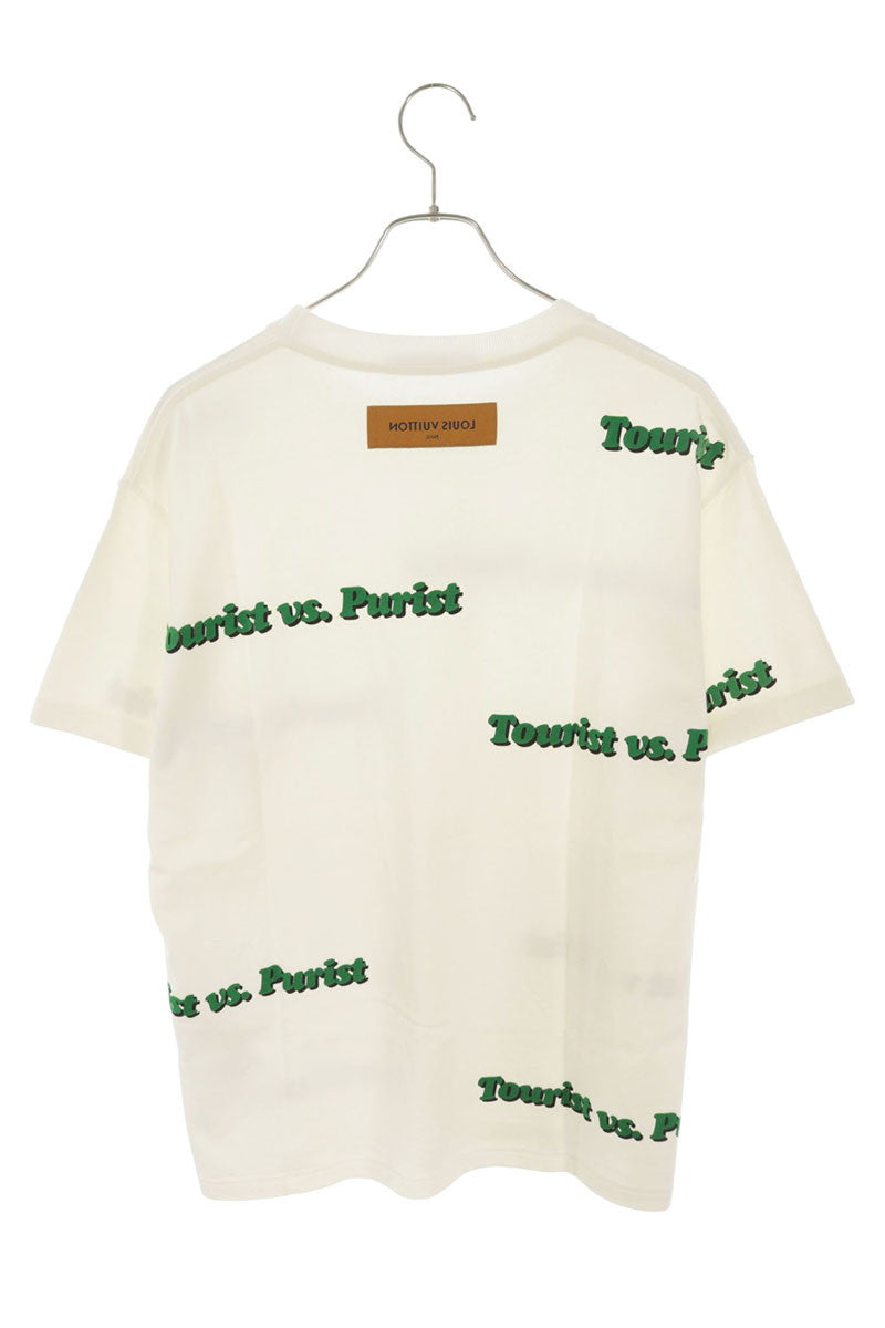 LOUISVUITTON Tourist Logo Allover Print T-Shirt Multi Size S