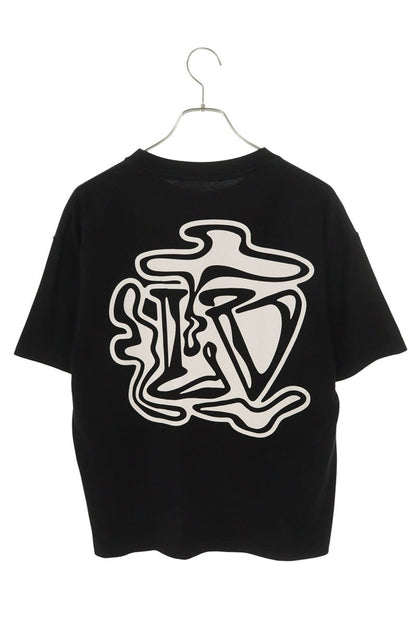 LOUISVUITTON LV Smoke Print T-Shirt Black Size S
