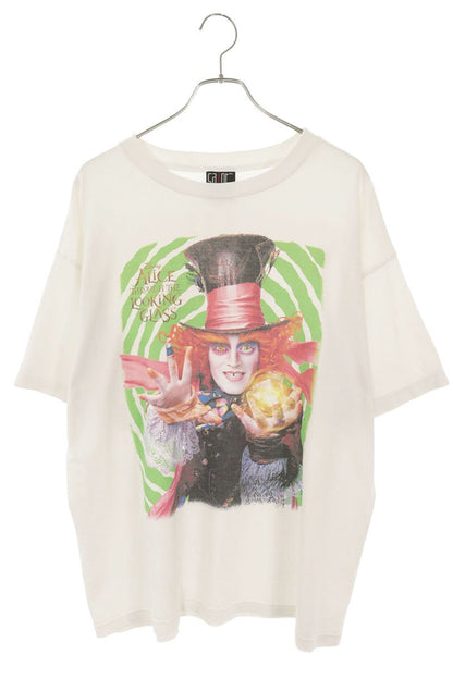 SAINT MICHAEL Photo Print Vintage T-Shirt White Size XL