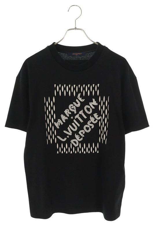 LOUISVUITTON 24SS Front Logo Pearl T-Shirt Multi Size S