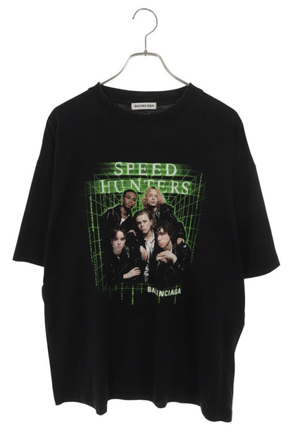 BALENCIAGA Speedhunters Print T-Shirt Black Size S