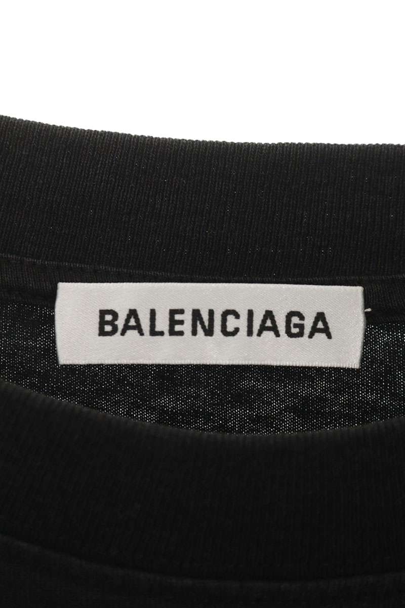 BALENCIAGA Speedhunters Print T-Shirt Black Size S
