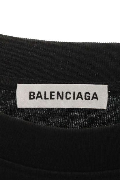 BALENCIAGA Speedhunters Print T-Shirt Black Size S