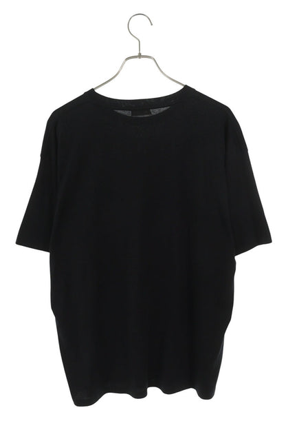CELINE Loose Fit Logo Print T-Shirt Black Size M