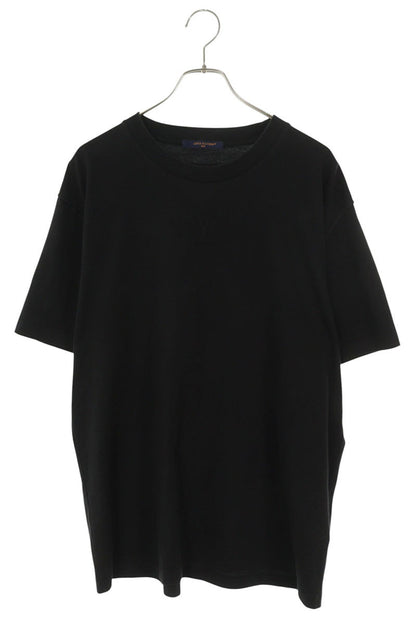 LOUISVUITTON LV Debossed Crewneck T-Shirt Black Size XXL
