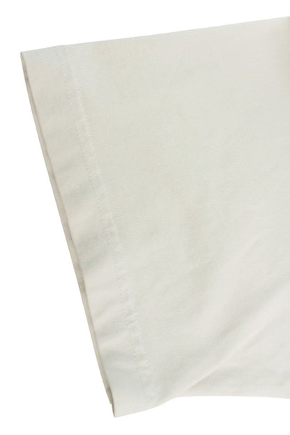 BALENCIAGA Logo Print T-Shirt White Size L