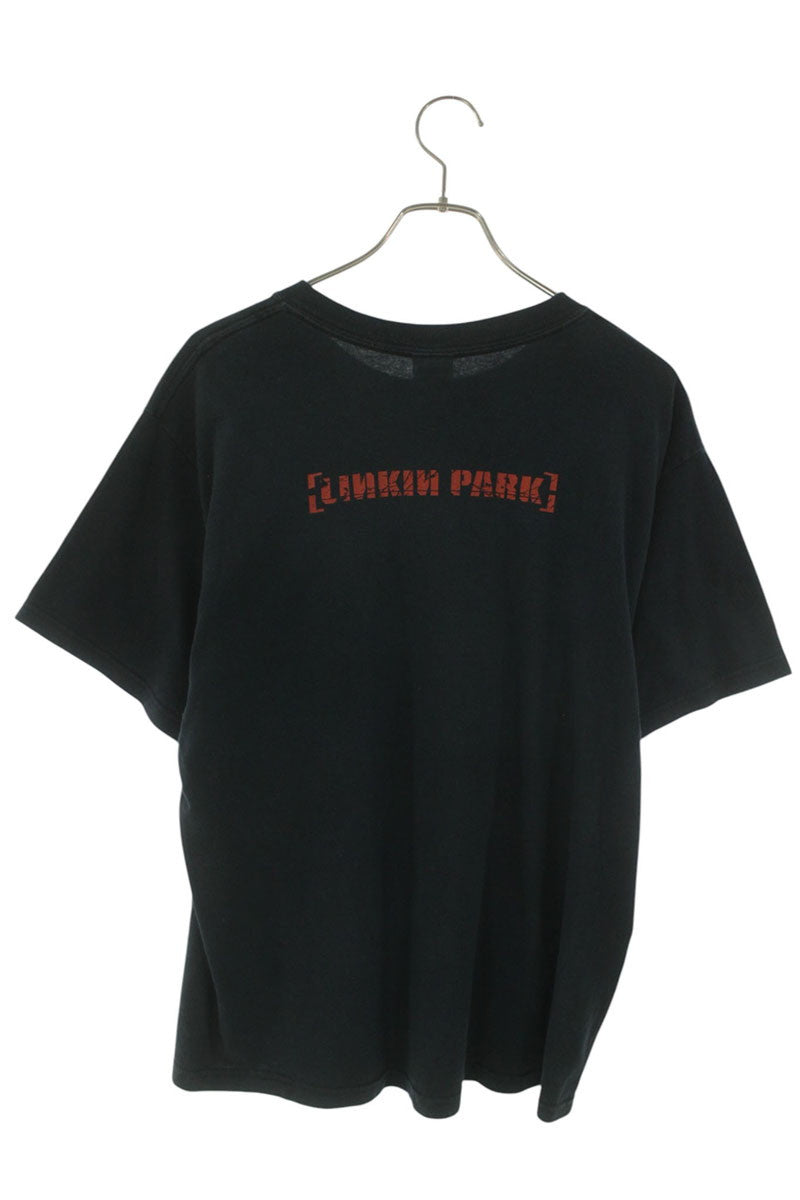 VINTAGE Linkin Park 2000s Print T-Shirt Black Size M