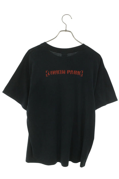 VINTAGE Linkin Park 2000s Print T-Shirt Black Size M