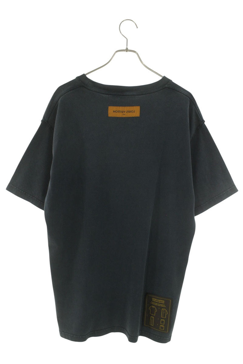 LOUISVUITTON Inside Out T-Shirt Blue Size L