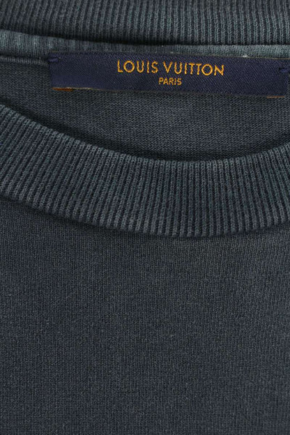LOUISVUITTON Inside Out T-Shirt Blue Size L