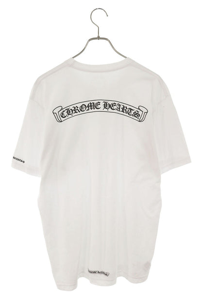 Chrome Hearts Scroll Label Print Cotton T-shirt White Size L