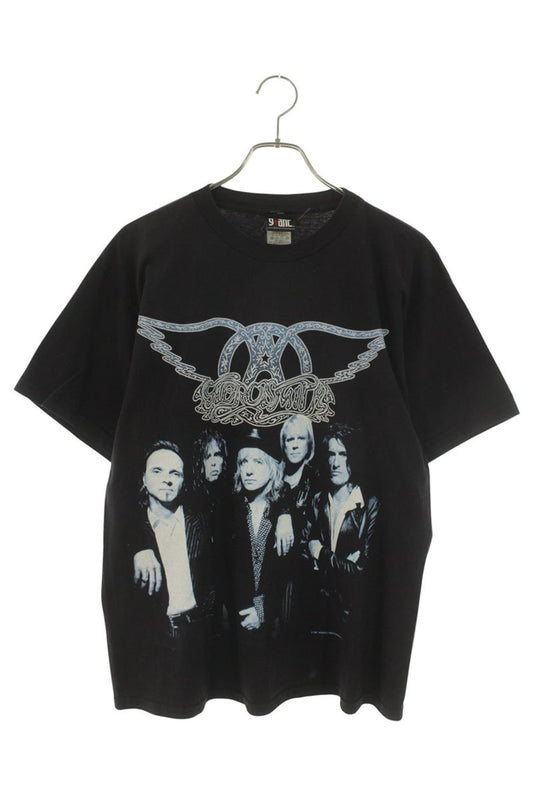 VINTAGE AEROSMITH GIANT Nine Lives Print T-Shirt Size M