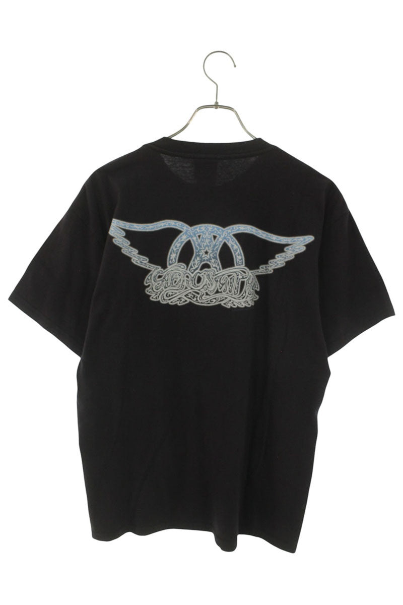 VINTAGE AEROSMITH GIANT Nine Lives Print T-Shirt Size M