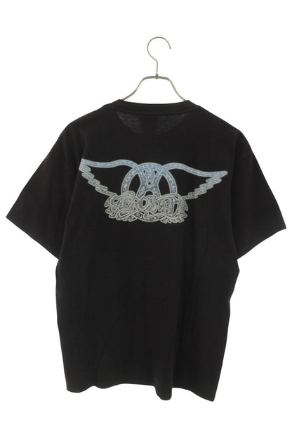 VINTAGE AEROSMITH GIANT Nine Lives Print T-Shirt Size M