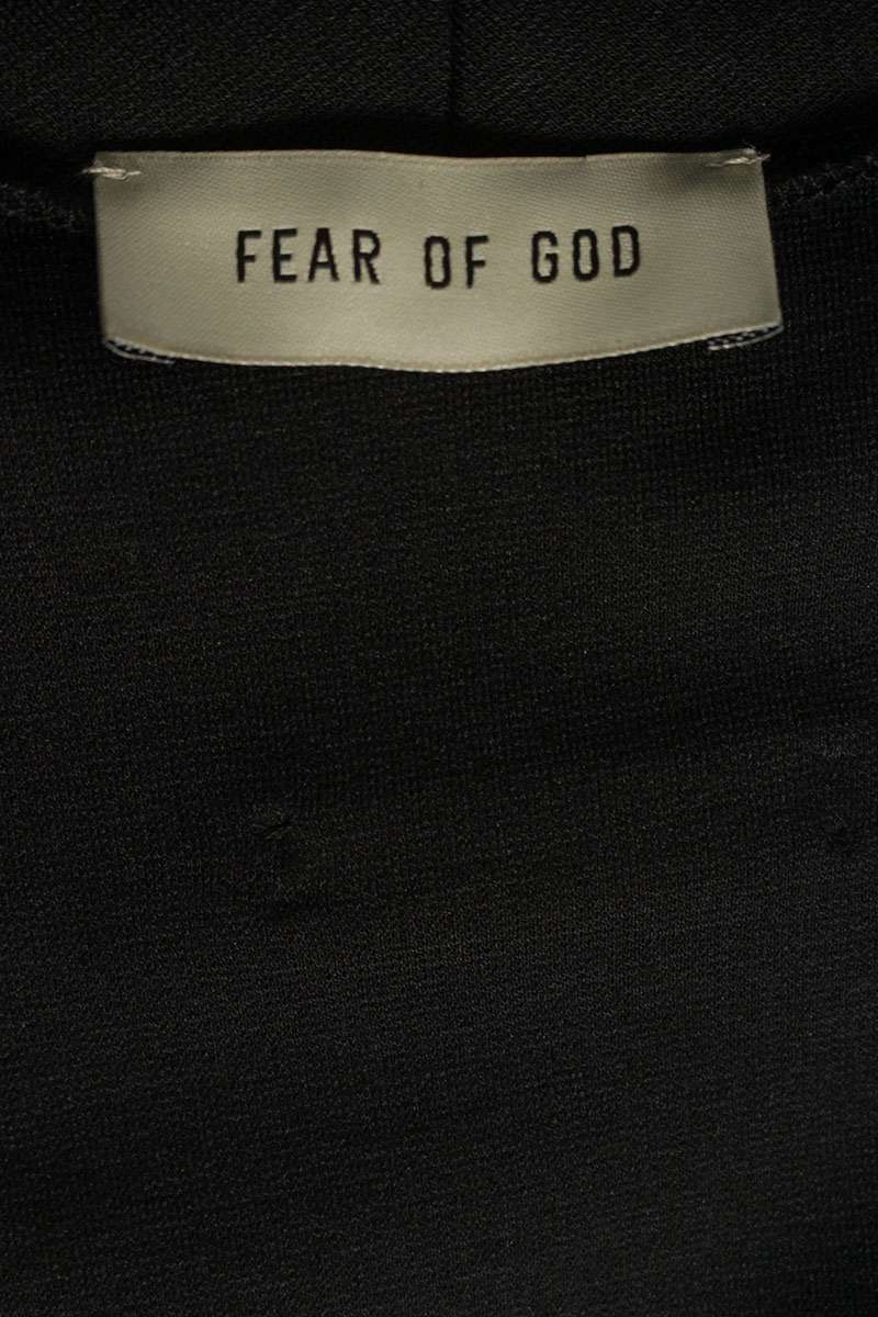 FEAR OF GOD High Neck Short Sleeve Tee Black Size XS
