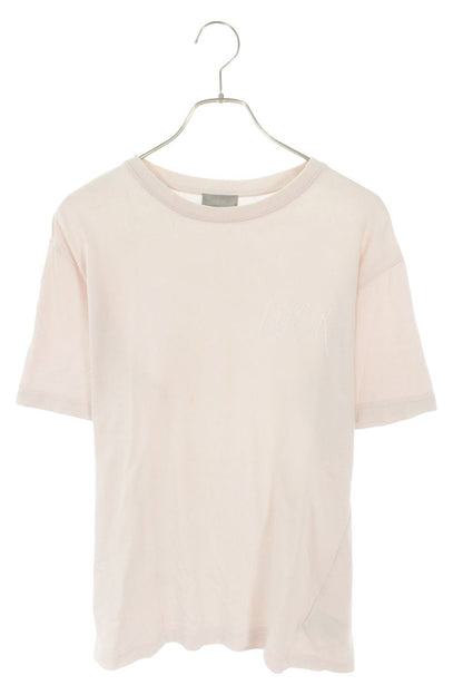 DIOR Raymond Pettibon Logo Embroidered T-Shirt Pink Size S