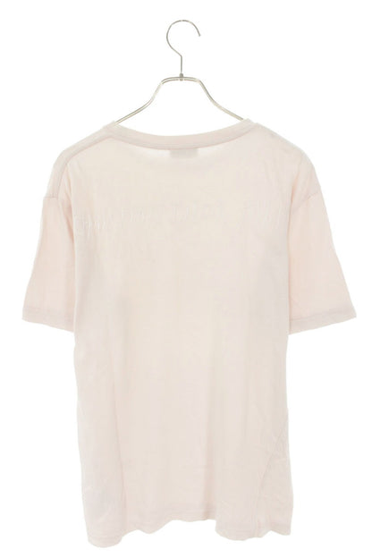 DIOR Raymond Pettibon Logo Embroidered T-Shirt Pink Size S