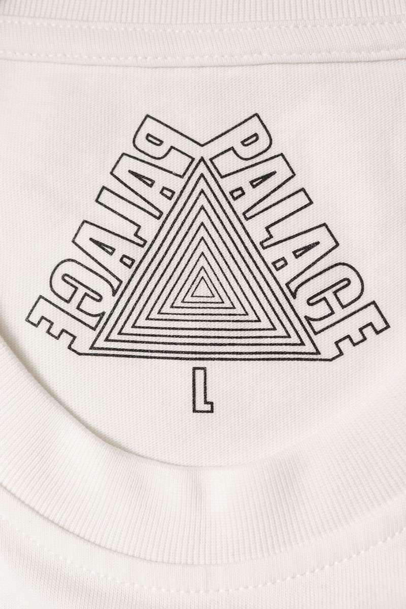 Palace TRI-VEX Logo Print Tee White Size L